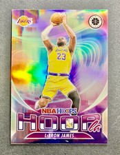 2024 NBA Hoops Premium Stock #10 LeBron James Hoop La Silver Lakers