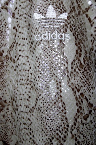 Adidas Superstar Piel de Serpiente Gamuza Cuero Chaqueta de Pista Top Grande, 2010 FREEPOST - Imagen 4 de 10