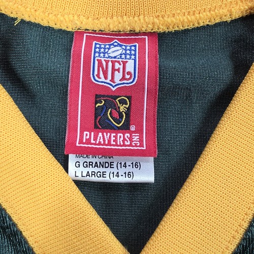 Maglia grande Reebok NFL Youth Green Bay Packers Brett Favre #4 maglia NFL - Foto 6 di 11