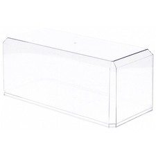 Pioneer Plastics Clear Plastic Beveled Edge Display Case, 6" W x 7" D x 15.5" H