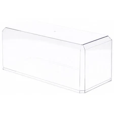 Pioneer Plastics Clear Plastic Beveled Edge Display Case, 6" W x 7" D x 15.5" H