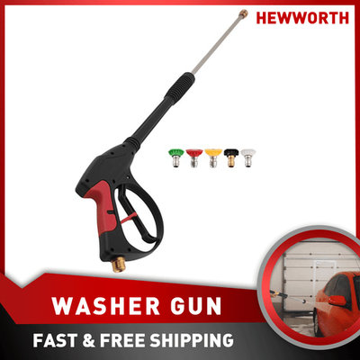 #ad 4000 PSI Pressure Washer Gun with 5 Quick Connect Nozzles amp; 19quot; Wand for Excell $29.99