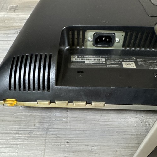 HP 2159m 21.5" LCD Computer Monitor With Cords And Stand 1920 x 1080p Tested - Picture 13 of 17