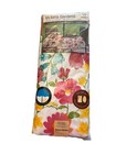 Victoria Gardens Umbrella Vinyl Tablecloth 60X84in Oblong Floral Zipper Closure