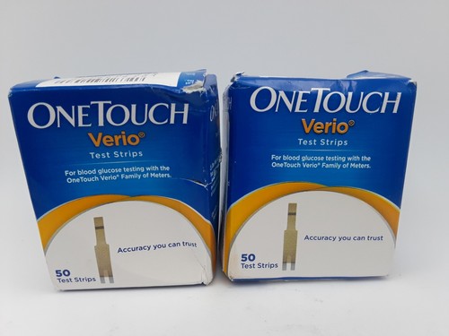 ✅ OneTouch Verio Teststreifen 100 Stück (2x 50) Ablaufdatum 31.10.2025