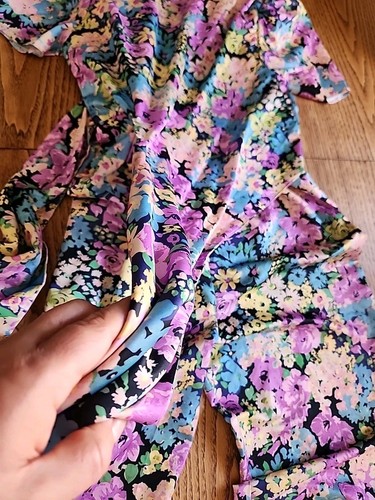 Asos Floral Jumpsuit Romper) Short Sleeve Size 8 Multi-color Used - Imagen 14 de 19