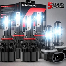 For Chevy Camaro 1998-2001 2002 Led Headlight Hi Lo Fog Lights Bulbs Kit