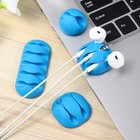  2 Set/20 Kabelführung Clips Kabelhalterung Schreibtischkabel Organizer