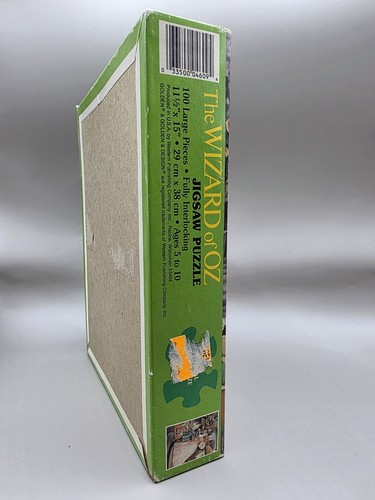 Wizard of Oz Jigsaw Puzzle 100 Piece Great Scene Sealed Glinda Dorothy Vintage - Picture 4 of 6