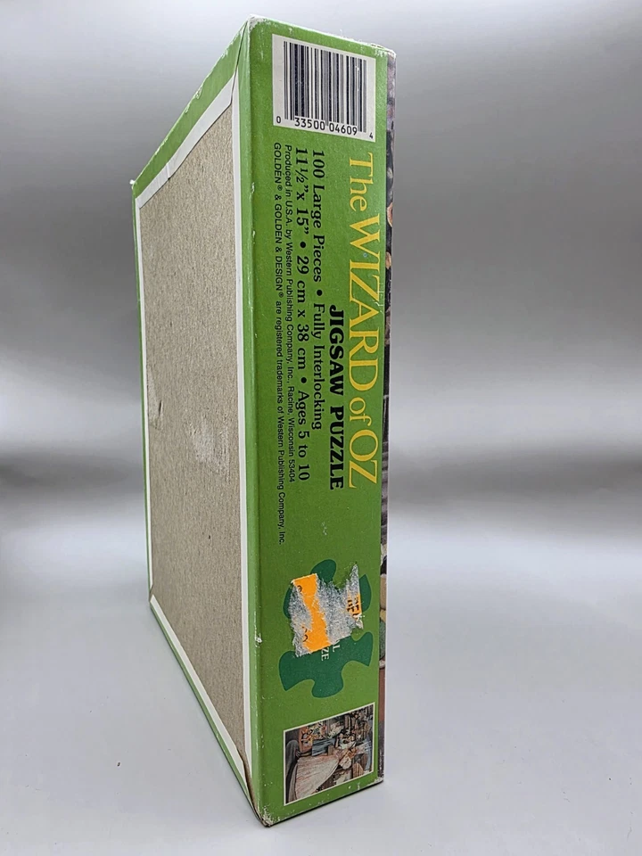 Rompecabezas Mago de Oz 100 Piezas Gran Escena Sellado Glinda Dorothy De Colección Foto 4 de 4