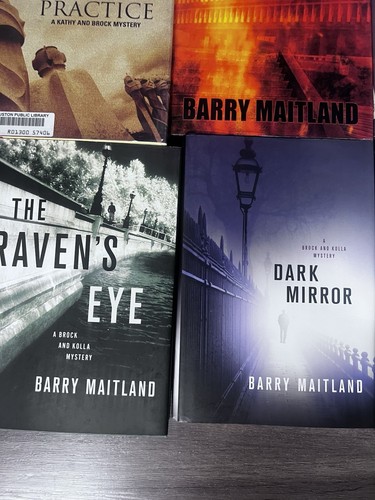 Barry Maitland Lot Of 6 Hardcover Books | Brock & Kolla Crime Novels | HC DJ - Imagen 3 de 13