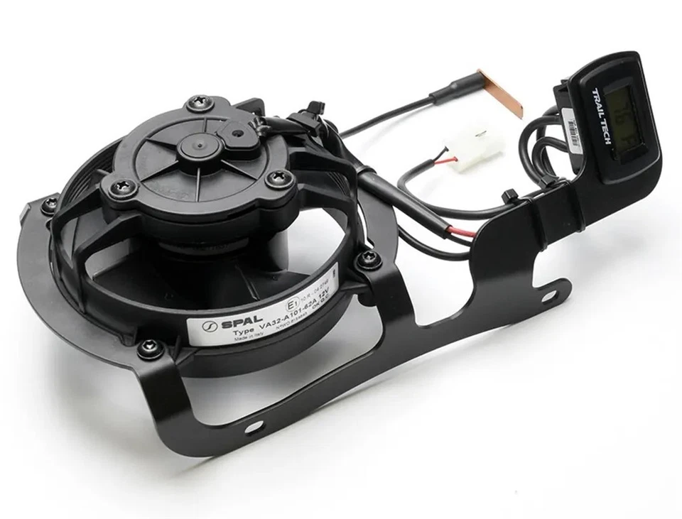 Kit de ventilador de radiador Trail Tech 732-FN5 TTO upgrade para Husqvarna FE450 2019 - Imagem 3 de 4