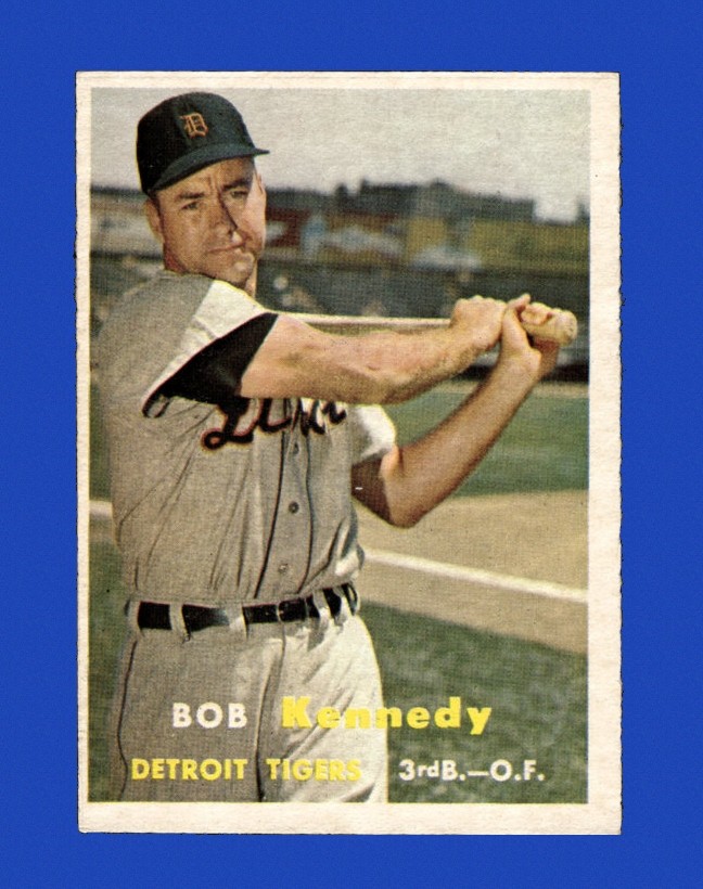 1957 Topps Set-Break #149 Bob Kennedy EX-EXMINT *GMCARDS*