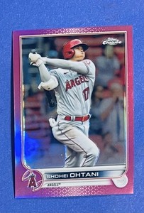 SHOHEI OHTANI 2022 Topps Chrome #1 Pink Refractor  Los Angeles Angels/ Dodgers