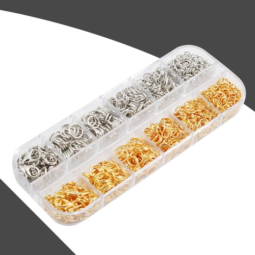 Lobster Clasp Clasps for Jewellery Making Open Jump Rings Jewelry Kit - Bild 9 von 11