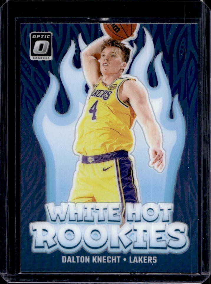 2024-25 Donruss Optic Dalton Knecht White Hot Rookies Holo RC #9 Lakers