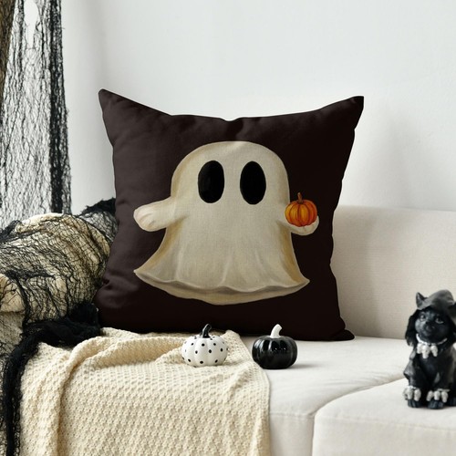 AVOIN colorlife Ghost Pumpkin 18" x (Pack of 1), Black - Picture 5 of 7