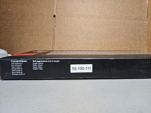 Red Dragon Vata Mechanical Gaming Keyboard K580RGBD - Picture 3 of 8