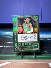 2023 Donruss Optic GREEN PRIZM COLOR MATCH Oshae Brissett Auto Signature Series