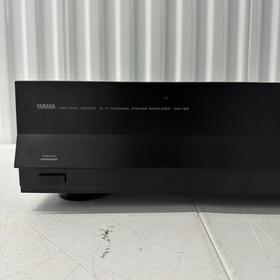 YAMAHAパワーアンプMX-55※ YAMAHA Power Amplifier MX55 Natural Sound 2/4 Channel Power Amp MX