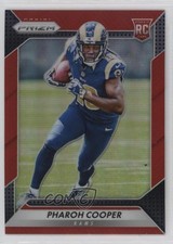 2016 Panini Prizm Rookie Red Prizm Pharoh Cooper #222 Rookie RC