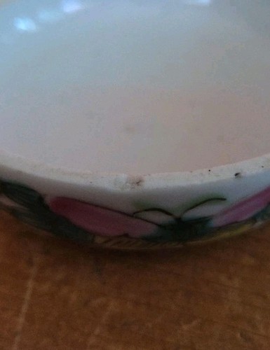 Chinesische Qing Porzellan Schmuck Deckeldose 19. Jahrhundert Keramik Kunst Asien - Bild 12 von 13