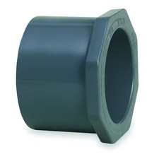 Pvc Reducer Bushing, Spigot, 6 In X 3 In Pipe Size, 837-530