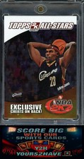 2006-07 Topps #4 Lebron James 2K7 Promotion WITH MAG