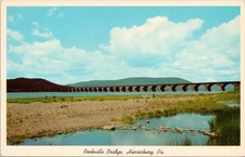 POSTCARD-ROCKVILLE BRIDGE, HARRISBURG, PA.