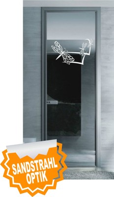 Glastür Aufkleber Glasdekor Milchglas Dekor Folie Türfolie Milchglasfolie mth-10