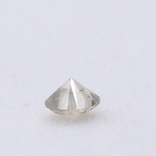 Natural Diamond Silver Color 0.15Carat VS1 Clarity Round Brilliant cut 3.2MM - 第 8/14 張圖片