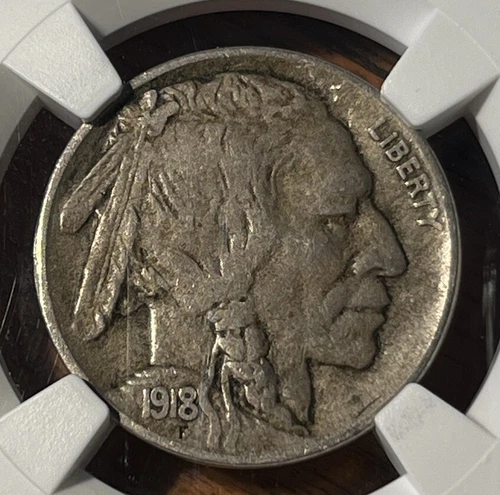 1918 D Buffalo Nickel XF Details Extremely Fine NGC Certified