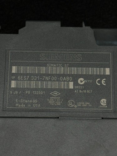 ✅ SIEMENS 6ES7331-7NF00-0AB0 SIMATIC S7-300, 8 AI Analog Input Module SM331 - Foto 5 di 8