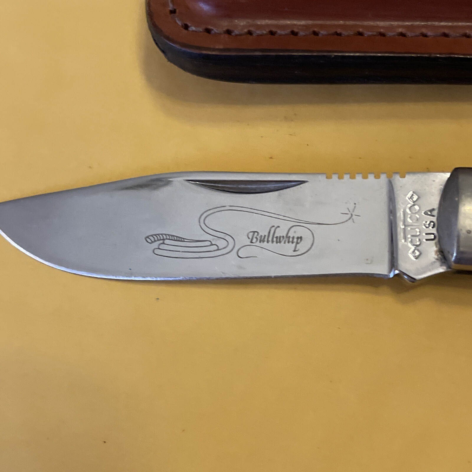 Vintage Cutco 1882 Bullwhip Folding Pocket Knife w/ Original Leather Sheath (37) eBay