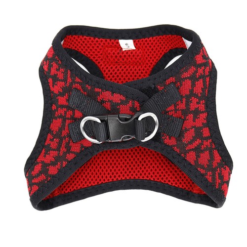 Comfortable Dog Cat Harness Breathable Mesh Pet Puppy Vest Reflective Adjustable - Picture 9 of 16