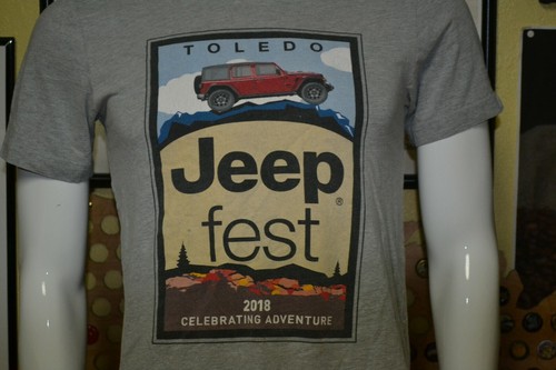 Toledo OH JEEP Fest T Shirt Adult Small 