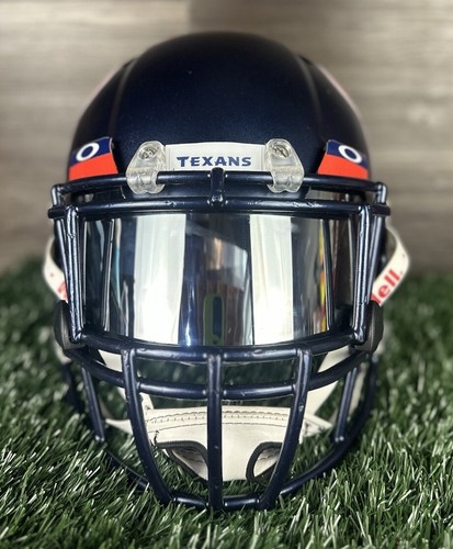 Houston Texans NFL Riddell SPEED authentischer Fußballhelm in voller Größe - Bild 8 von 10