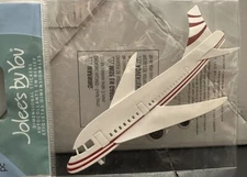 Jolee's Boutique Large Airplane Travel Vacation Sticker Scrapbooking