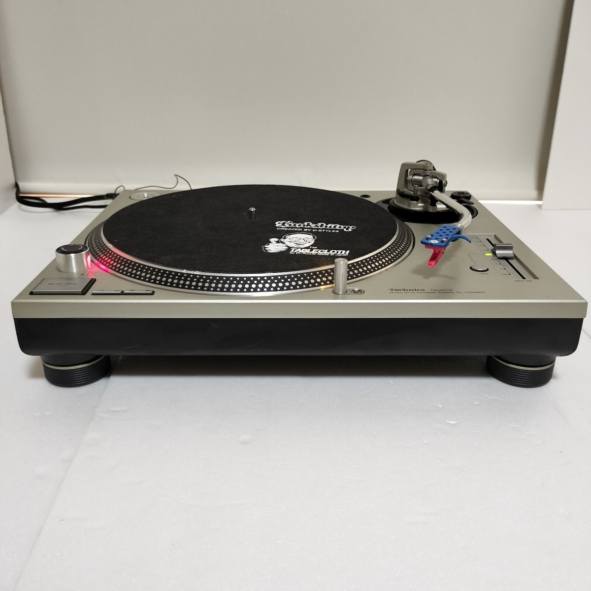 Technics SL-1200MK5 Silver Turntable Direct Drive Tested w/ortofon
