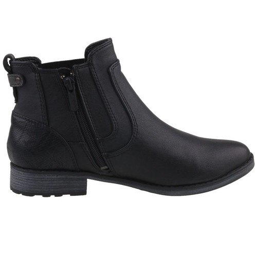 Mustang Damen Stiefelette Stiefel Schwarz 1265-522/9 Fleecefutter - Bild 2 von 7