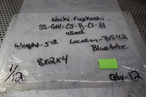 NACHI SS-G01-C5-R-C1-31 Magnetventil gebraucht mit Garantie siehe alle Bilder - Bild 2 von 13