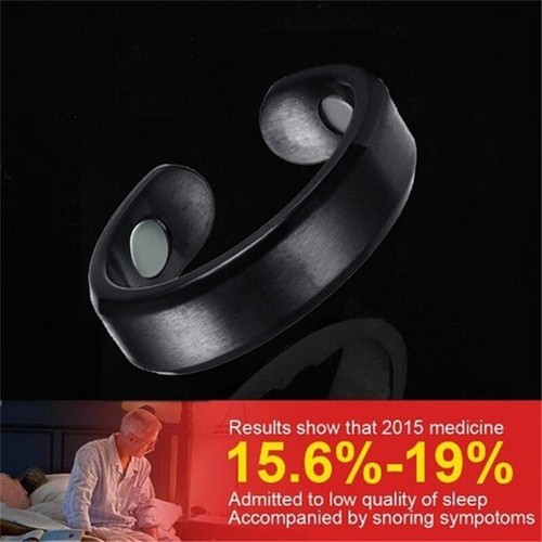 Anti Snore Magnetic Ring Reflexology Stop Snoring Apnea Sleeping Aid Device AU - Picture 8 of 12