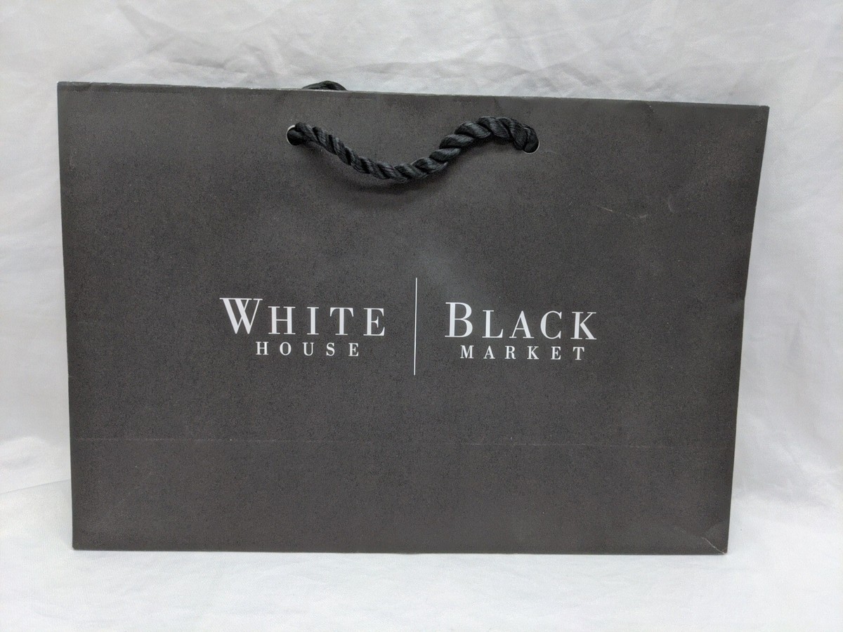 White house black market shopping bag hotsell