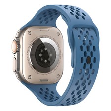 Breathable Soft Silicone Sport Band For iWatch Series 10 9 8 7 6 5 SE Ultra 2/1