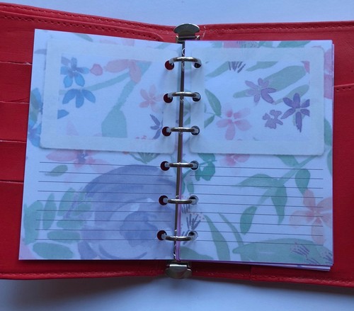 Filofax Pocket Organiser - Beautiful Bright Flower Bullet Box Paper - 20 Pages - Picture 5 of 8
