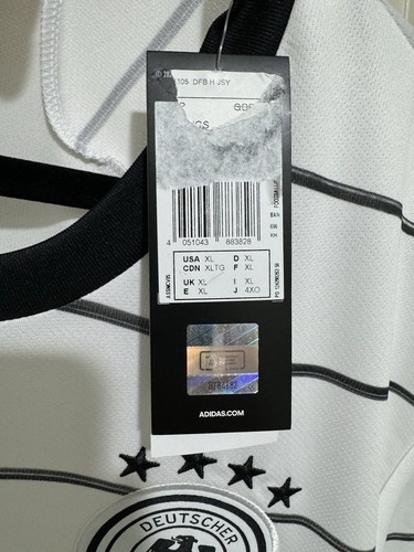 Kimmich #6 Mens EXTRA LARGE Adidas Germany Euro Home Jersey - Picture 7 of 20