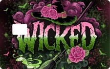 Wicked Debit / Credit Card Skin Sticker Decal