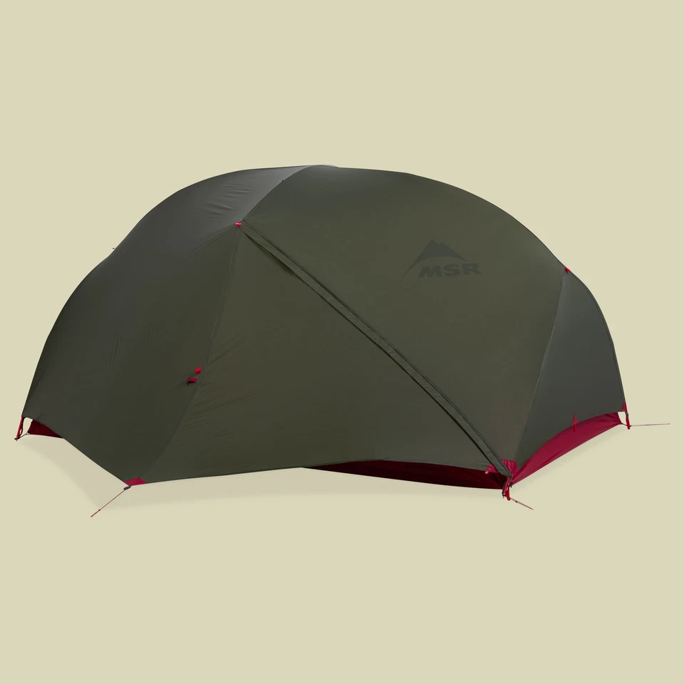 MSR Hubba Hubba Bikepack 2 Farbe green Kuppelzelt für 2 Personen - Bild 3 von 4