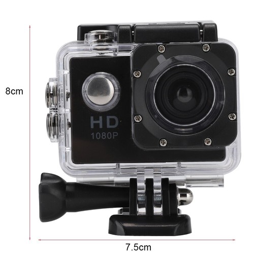 2" 1080P HD Waterproof Sports Action Camera Video DVR Recorder Go Pro - Picture 2 of 11