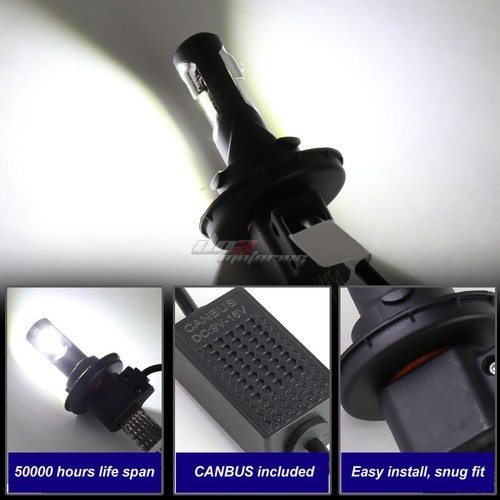 BLACK 3D HALO HEADLIGHT+LED CORNER+6000K WHITE LED SYSTEM FIT 96-03 E39 5-SERIES - Picture 11 of 12